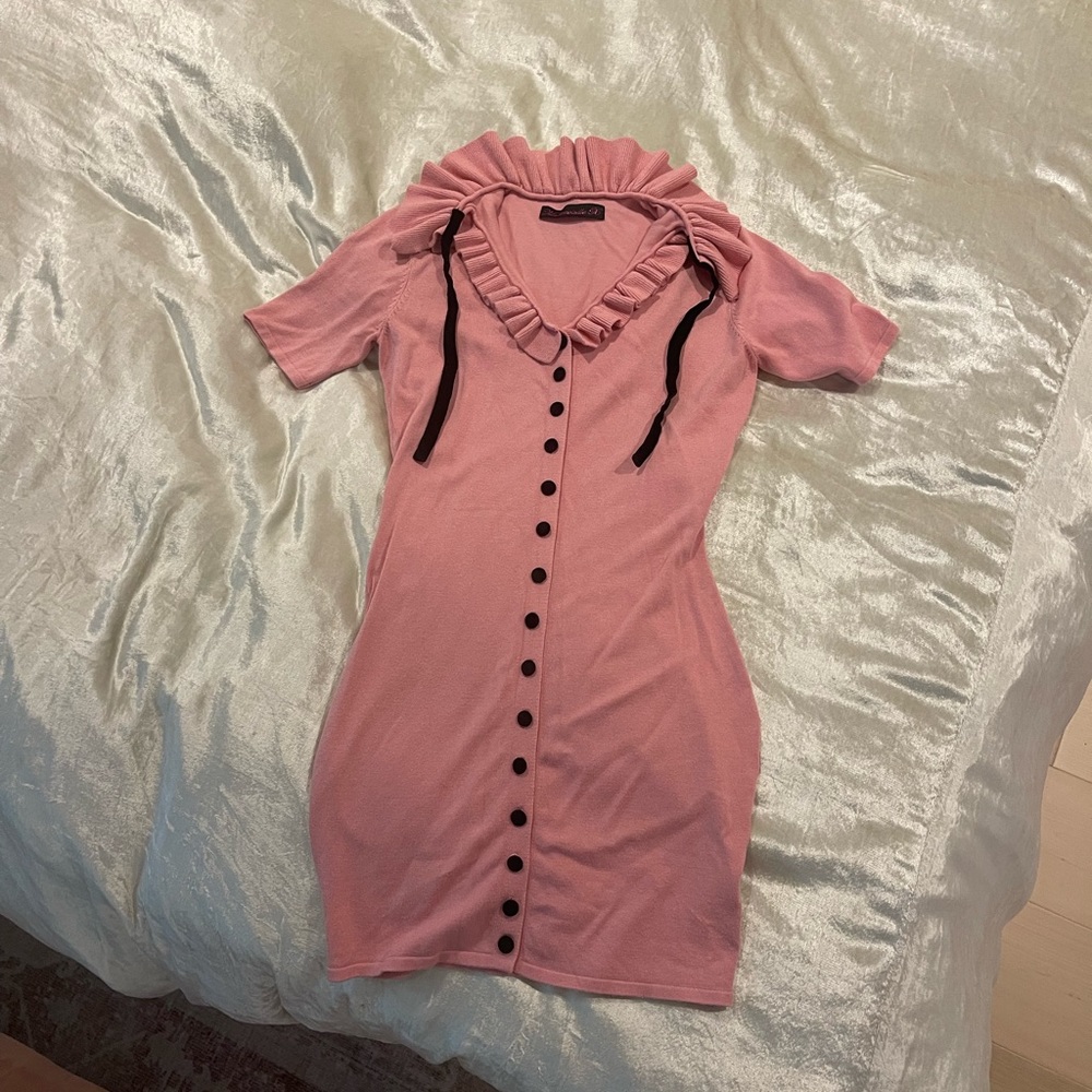 Mademoiselle X Pink Mansfield Dress